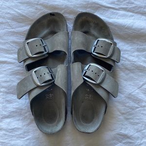 Birkenstocks - large buckle